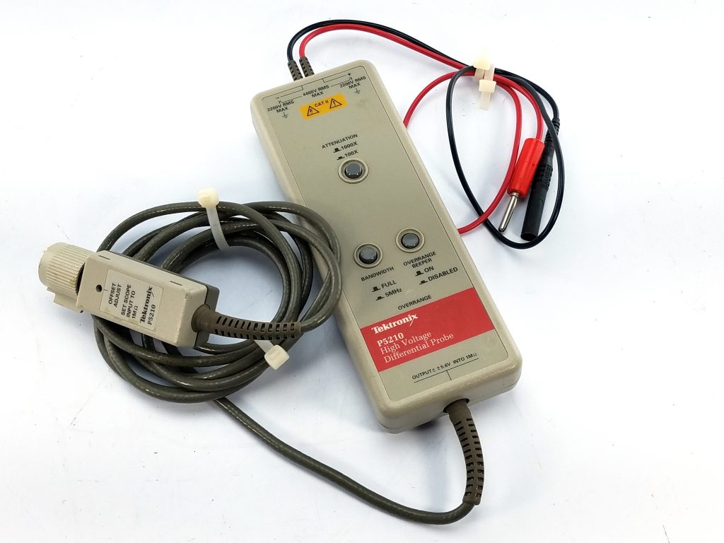 Tektronix P5210 High Voltage Differential Probe 50 MHz Sell Rent