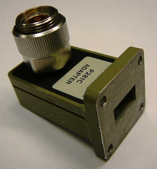 HP/Agilent P281C Waveguide Adapter, APC-7, 12.4 to 18 GHz