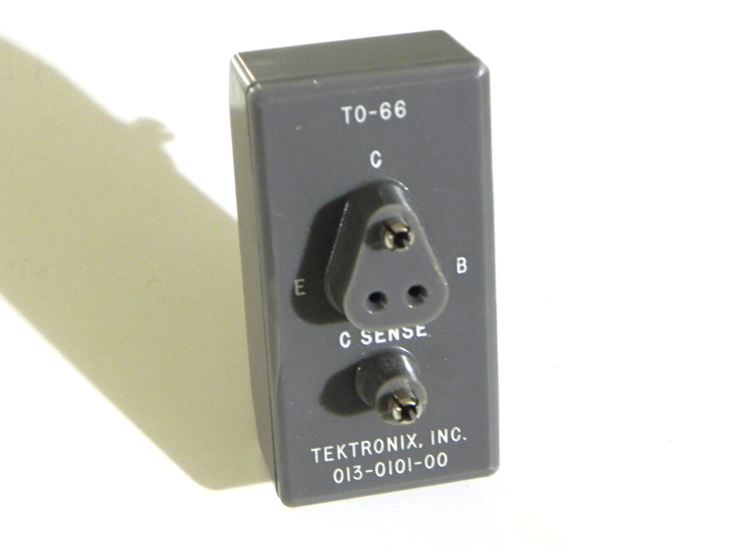 Tektronix 013-0101-00 TO-66 Transistor Adapter