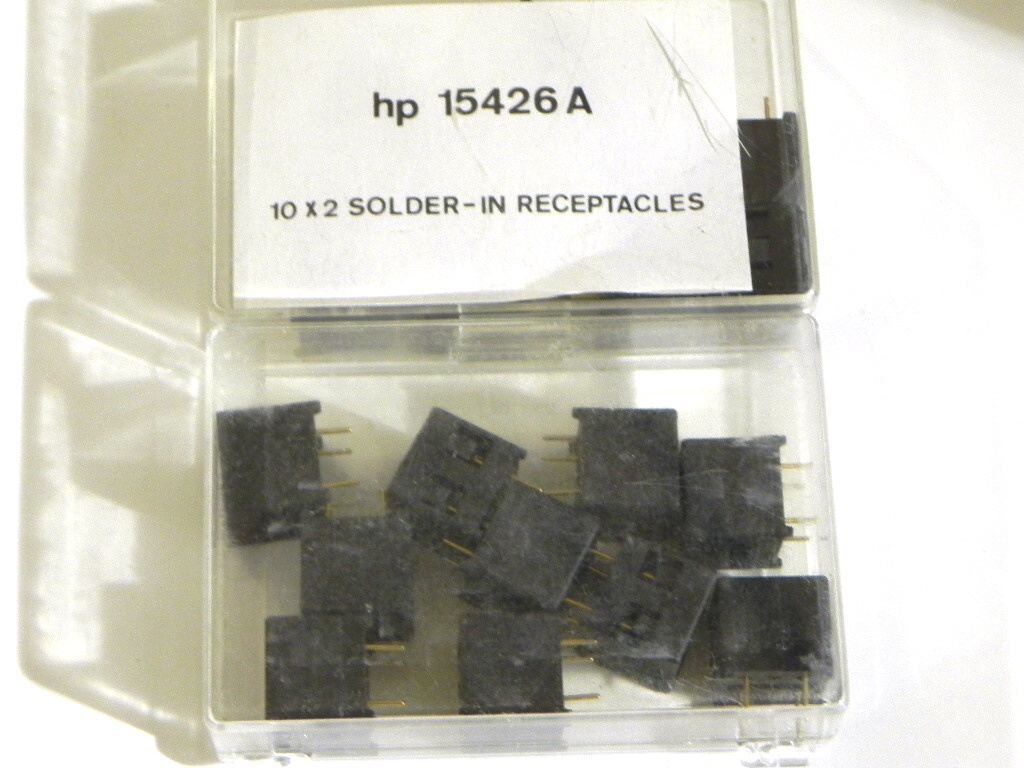 HP/Agilent 15426A 10x2 Solder-in Receptacles (pack of 10)