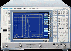 Rhode & Schwarz ZVR Network Analyzer, 10 Hz to 4 GHz