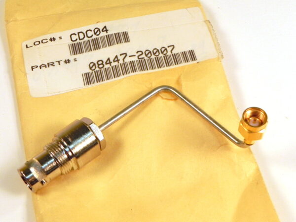 HP/Agilent 08447-20007 Coaxial Cable Assembly. - 1 BNC Output