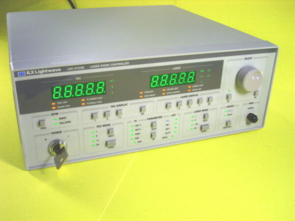 ILX Lightwave LDC-3724B Laser Diode Controller, 200mA/500mA