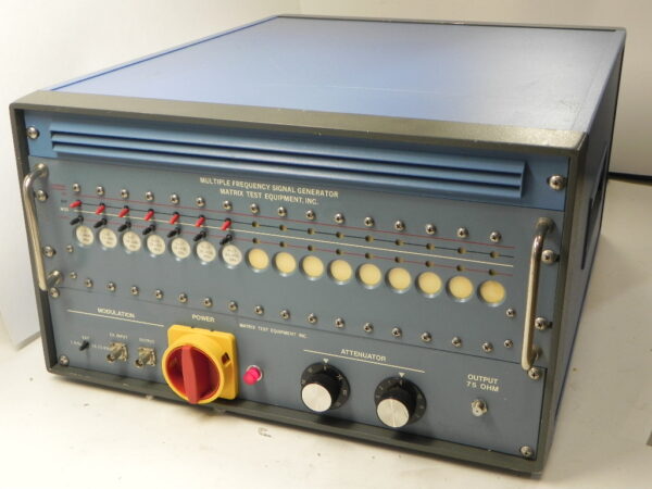 Matrix SX-16C, 7-Channel Multiple Frequency Signal Generator