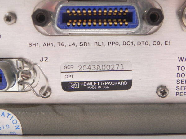 HP/Agilent 85650A Quasi-Peak Adapter