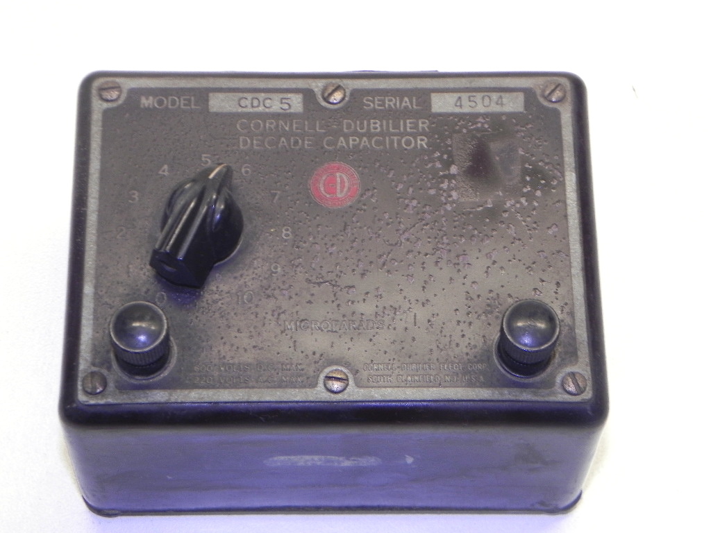 Cornell Dubilier CDC-3 Decade Resistor
