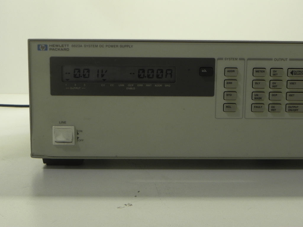 Agilent 6623A DC Power Supply 80w 3 Outputs for sale online 