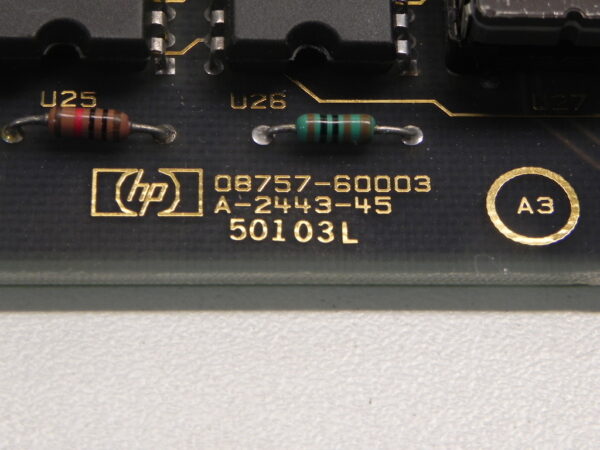 HP/Agilent 08757-60003 Circuit Board CENTRAL PRCSG UNIT AY