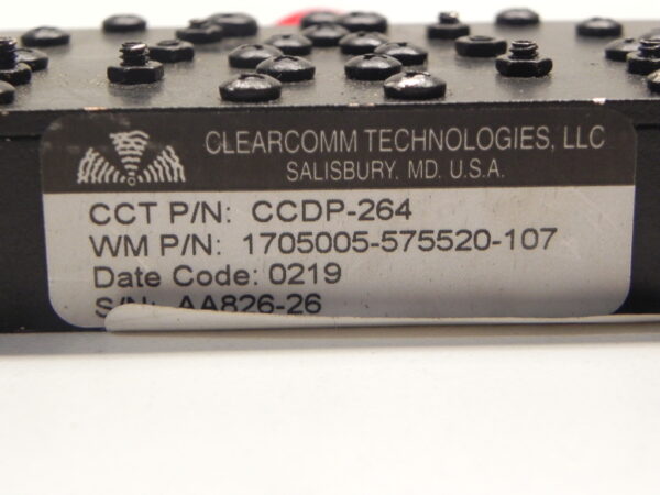 Clearcom Tech CCDP-264 Diplexer 5755/5820 MHz