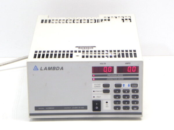 Buy Lambda LLS-8040  0-40V DC 10A Power Supply, Rent Lambda LLS-8040  0-40V DC 10A Power Supply, Lease Lambda LLS-8040  0-40V DC 10A Power Supply