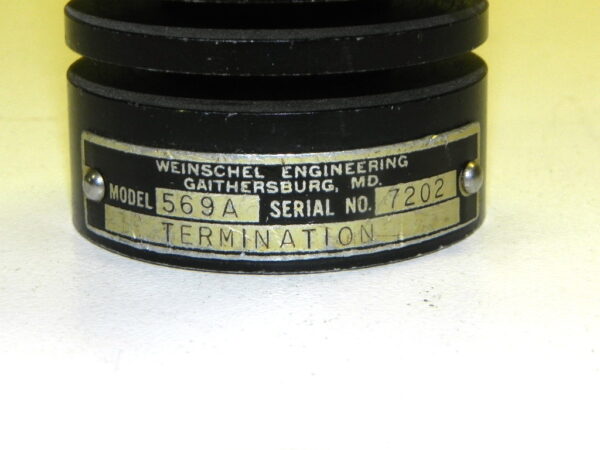 Weinschel 569A Termination, Type N (m)