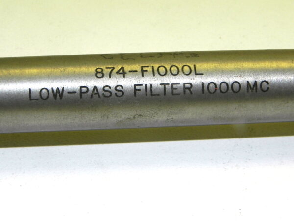 General Radio 874-F1000L Low Pass Filter
