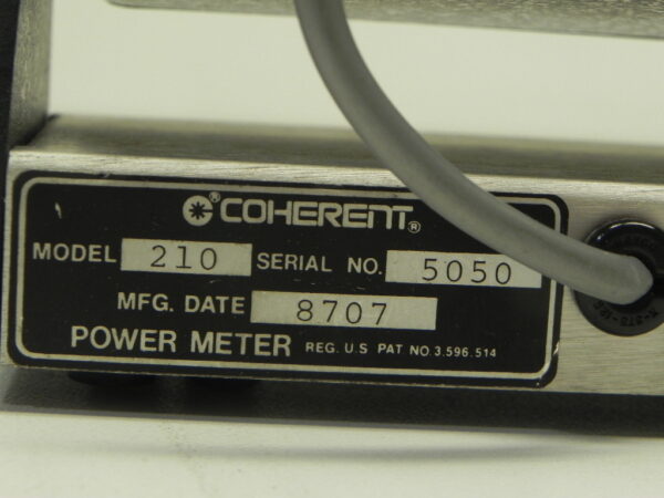 Coherent 210 10 Watt Laser Power Meter