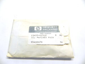 HP/Agilent 03455-62502 IC, Matched Pair