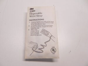 3M 2209 Disposable Wrist Strap