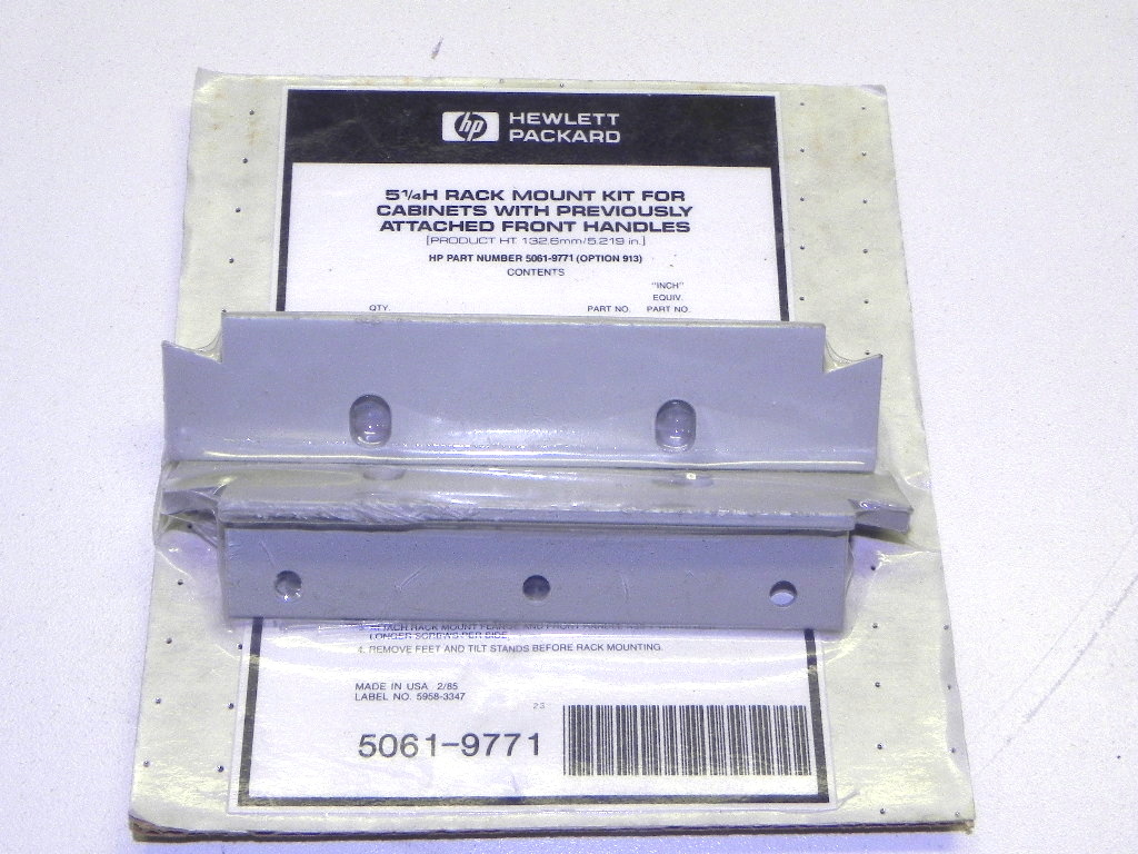 Agilent HP Keysight 5061-9771 Rack Mount Flange for Units With Handles 