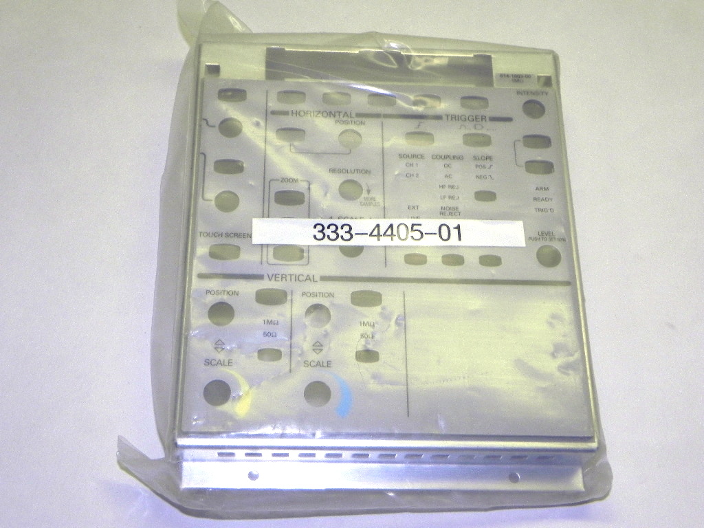 Tektronix 333-4405-01 Cover Plate Front Panel