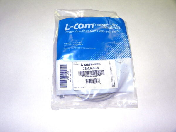 HP/Agilent 8121-0894 USB A to B. aka L-Com CSMUAB-2M (accessory)
