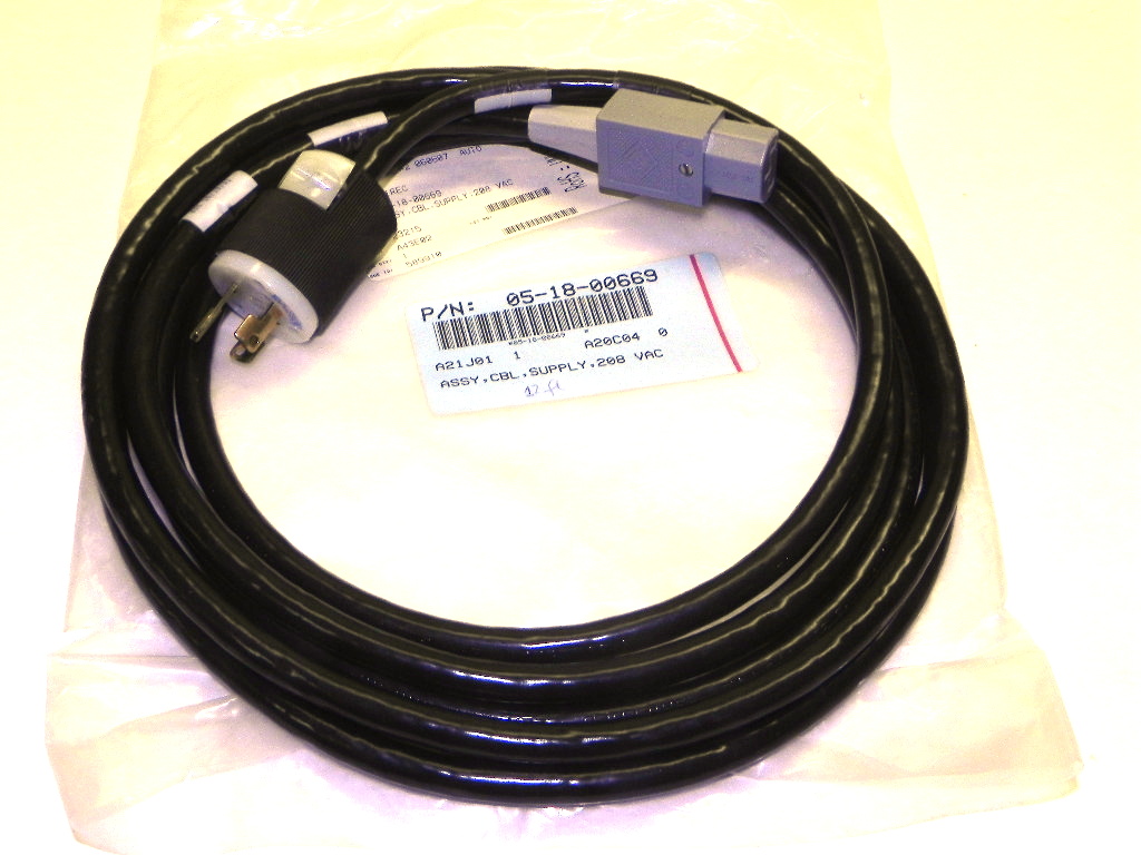 Ultratech 05-18-00669 Rev. X1 208 Vac Cable Assembly