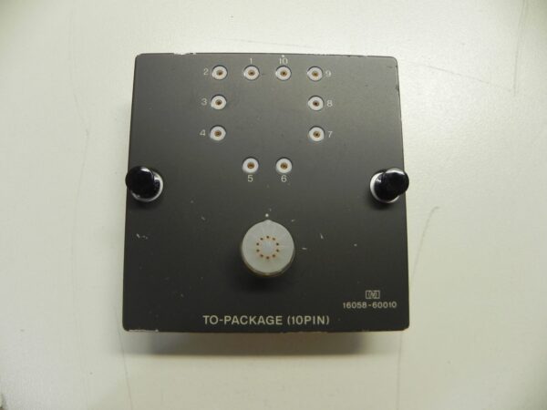 HP/Agilent 16058-60010 Socket Board for 10-Pin Socket
