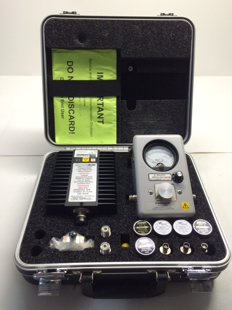 Bird 4410A 8019 Wattmeter With Case and Accessories for sale online 