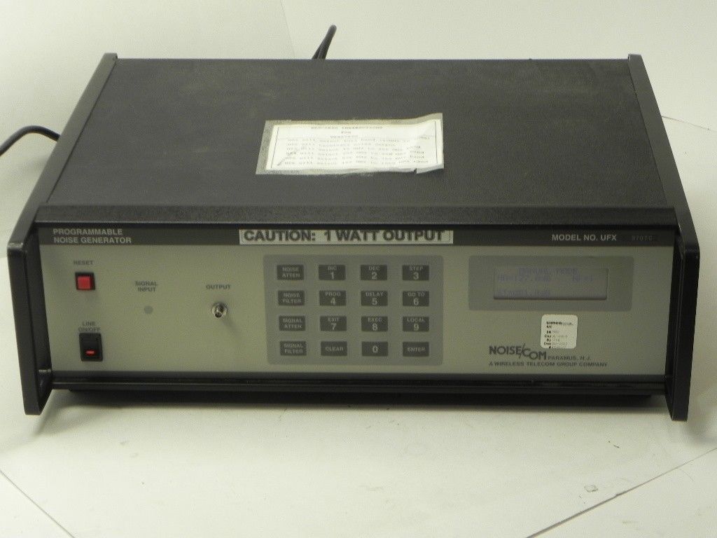 Noisecom UFX-9707C Programmable Noise Generator
