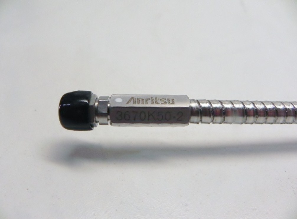 Anritsu 3670K50-2 Economy, Armored Semi-Rigid Cable K (f) – K( m) Cable, 61 cm (2 ft.)