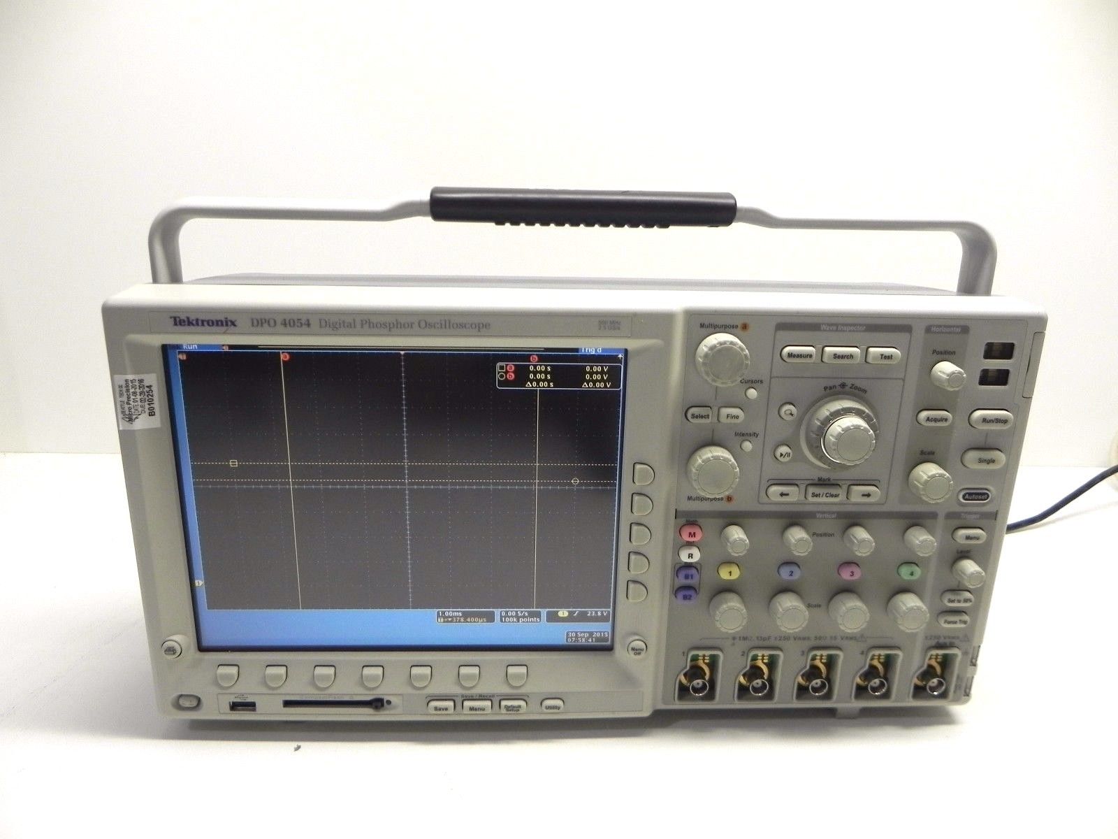 Tektronix DPO4054 Oscilloscope, 4-Channel, 500 MHz – Calibrated