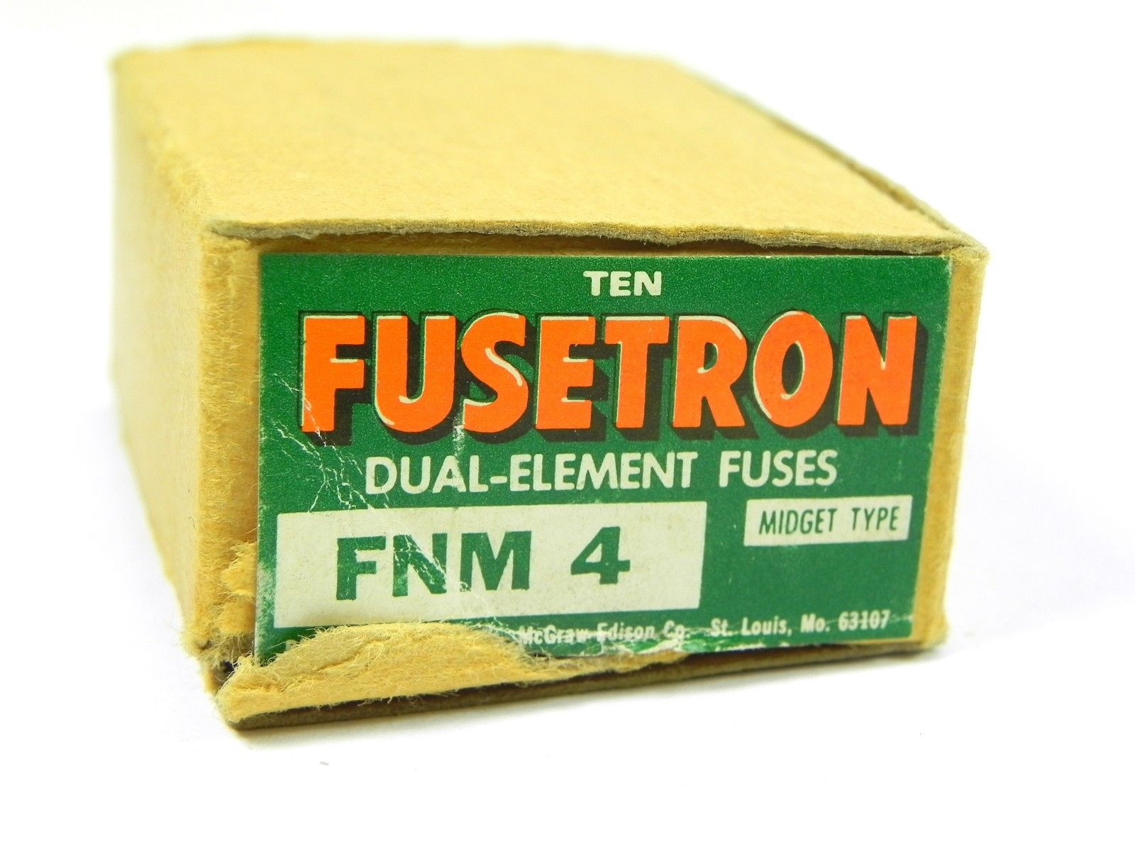 Bussmann FNM4 Fuse Fuse, 4A 250V LOT of 3