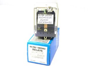 Deltrol 20326-82 RELAY, SPDT, 4A, 24VDC  Plug-In NEW