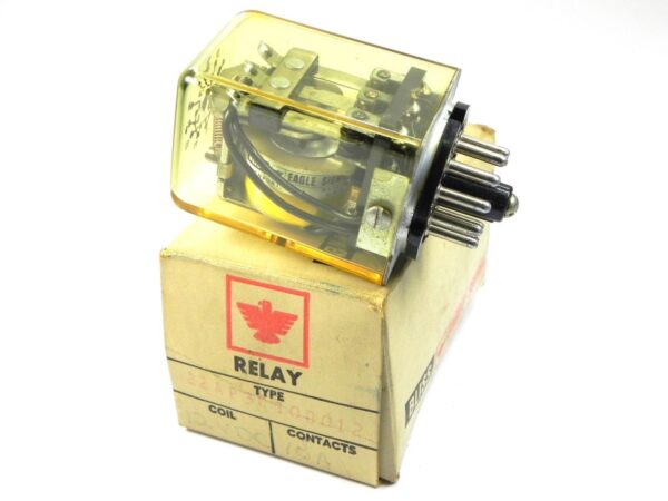 Bliss Eagle Signal 22AP3C10D012 Relay, 10A, 12VDC Plug-In NEW Made in US