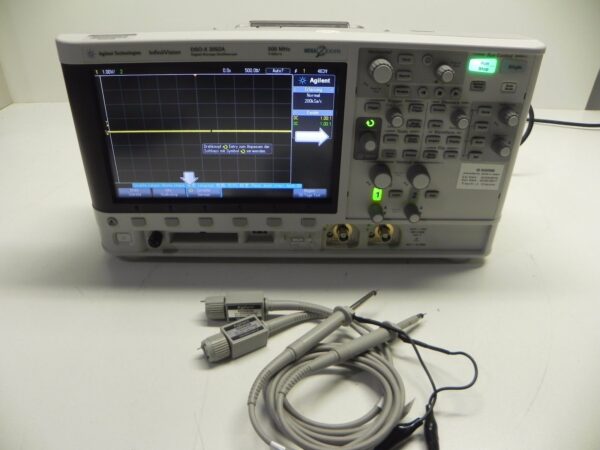 Agilent DSOX3052A Oscilloscope: 500 MHz, 2 Channels