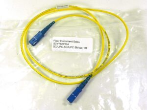 Fiber Instrument Sales S3YYS1FISA Fiber Optic, SC/UPC - SC/UPC SM SX 1 Meter NEW