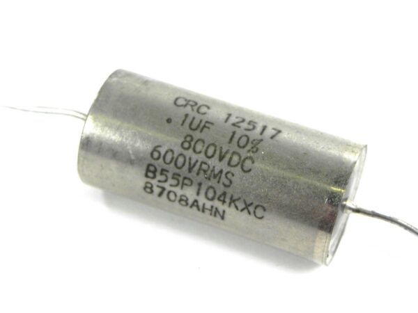 Component Research CRC 12517 Capicator, .1uf, 800VDC, 600VRMS, 10%