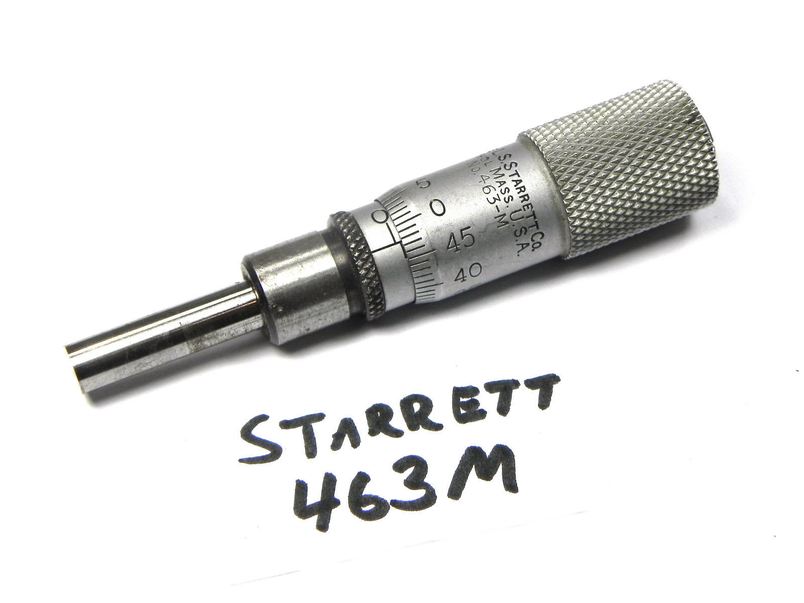 Starrett 463M Micrometer NO. 463m, 0-1/2″/0-13MM