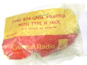 General Radio 874-QNJA Adapter, 874 to N (m) NEW
