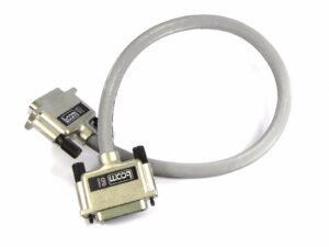 L-Com CFD24-05M Premium IEEE-488 Cable, Inline/Inline 0.5m