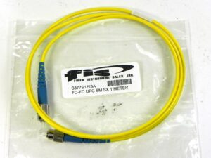 Fiber Instrument Sales S377S1FISA Fiber Optic, FC-FC UPC SM SX 1 Meter NEW