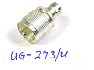 Amphenol UG-273/U Adapter, 74868 BNC (f) - UHF (m)