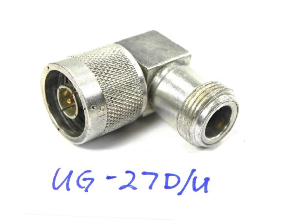 Kings UG-27D/U Adapter, N (f) - N (m) 90deg