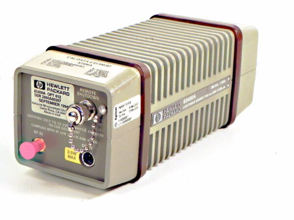 HP/Agilent 83400A Lightwave Source Module, 300 kHz – 3 GHz
