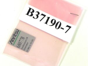 Anritsu B37190-7 68077B Model Label