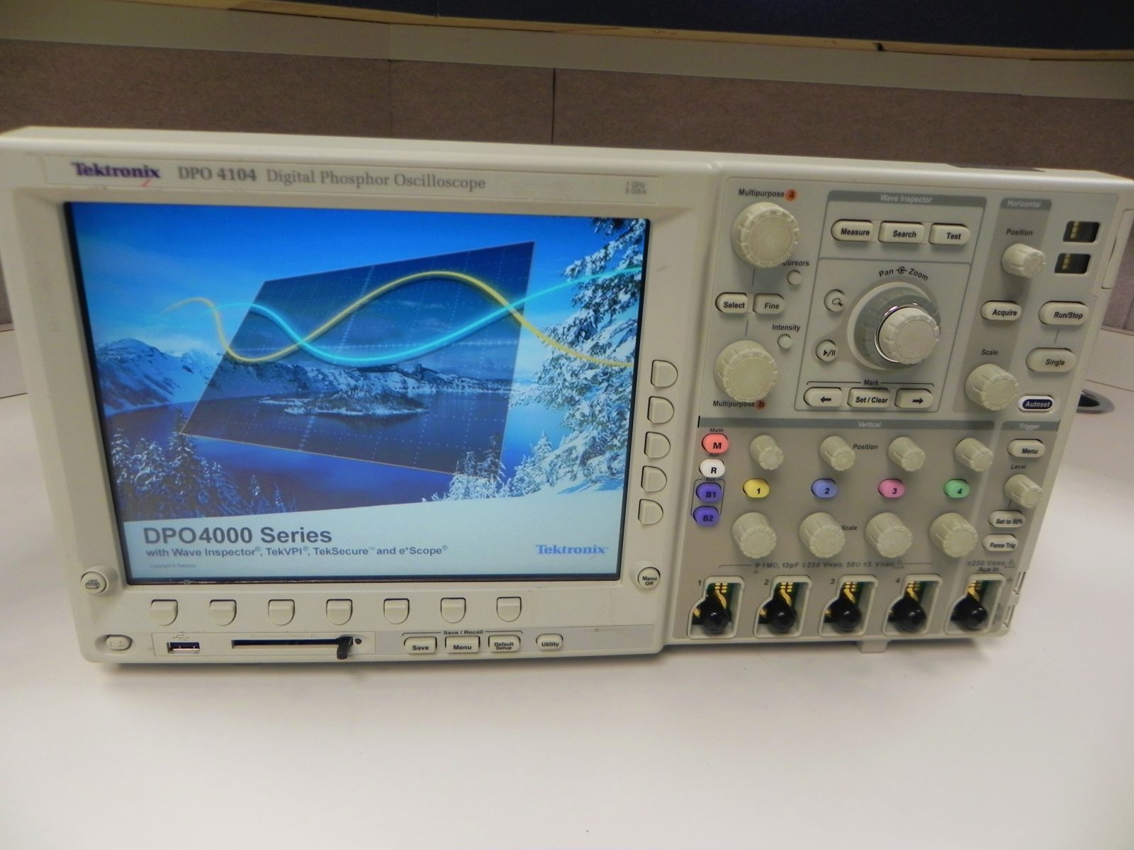 Tektronix DPO4104 4-Channel Oscilloscope, 1 GHz, 4CH