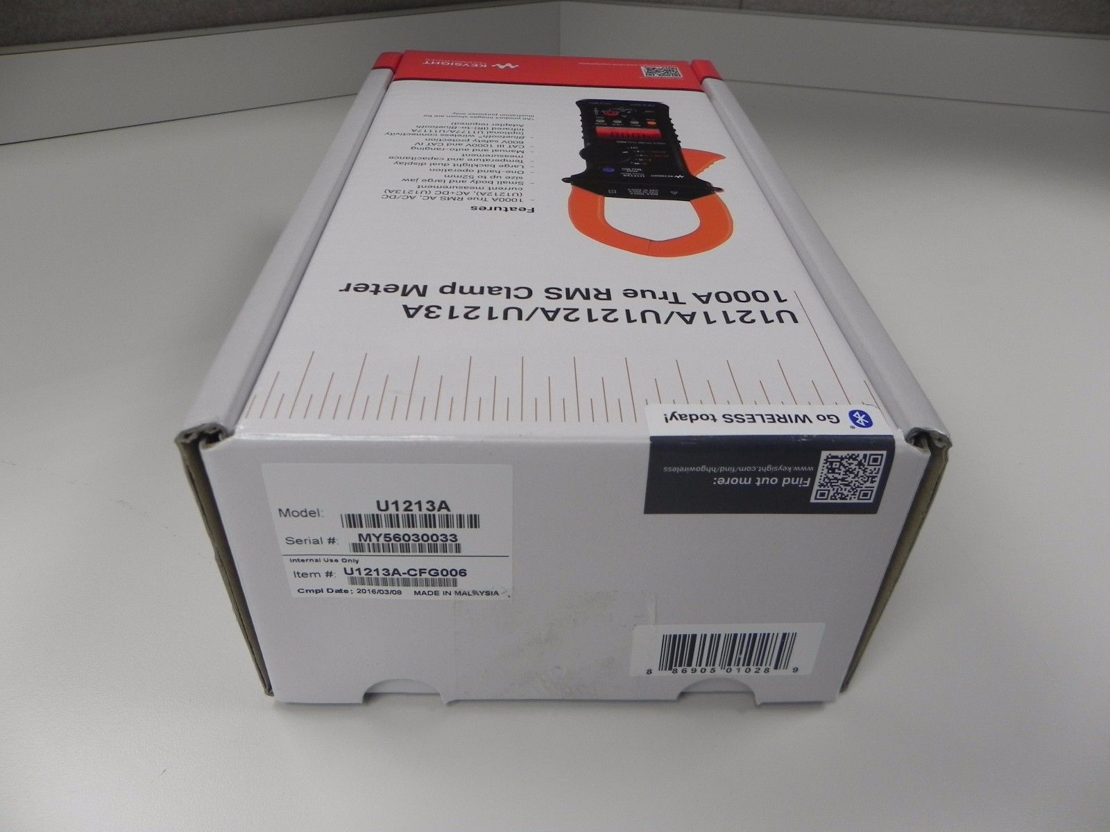 NEW  HP/Agilent U1213A Handheld Clamp Meter