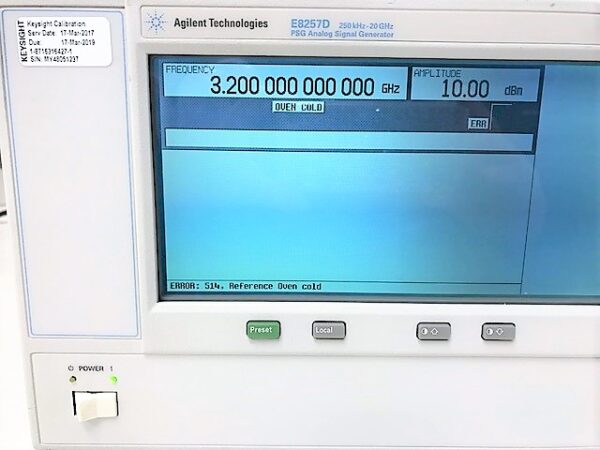 Генератор agilent e8257d