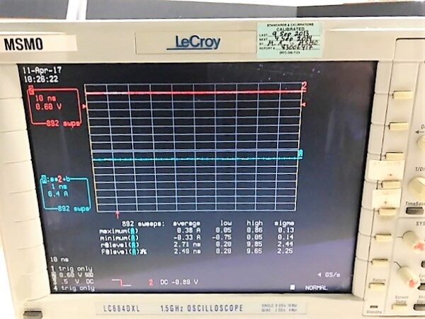 LeCroy LC684DXL 1.5 GHz, 4 Channel Scope