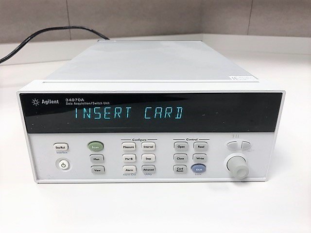HP 34970A Data Acquisition With Option 01 Agilent 