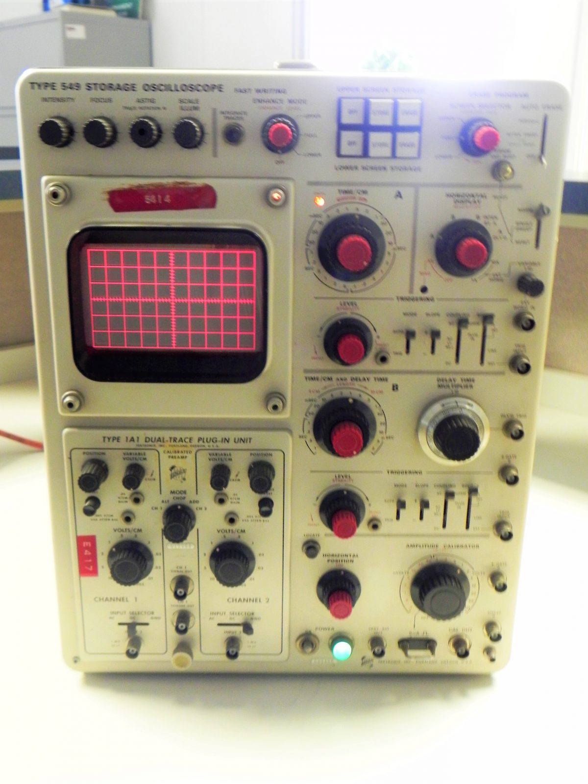 Tektronix Type 549 Storage Oscilloscope – Collector’s Item
