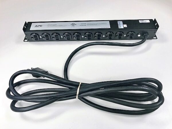 APC Schneider AP9563 10 Outlet  Rack PDU, Basic, 1U, 20A, 120V
