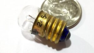 Chicago Miniat GE245 2.46V, 0.5A Incandescent Bulb